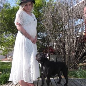 Ivory Lace Dress